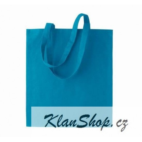 Bavlněná taška bez potisku - Tyrkysová