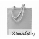 Bavlněná taška bez potisku - Světle šedá