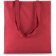 Bavlněná taška bez potisku - Červená