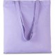 Bavlněná taška bez potisku - Světle fialová