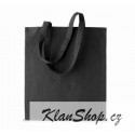 Bavlněná taška bez potisku - Černá