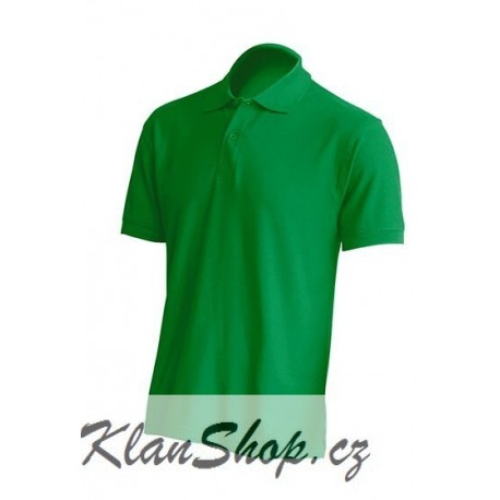 Pánská polokošile bez potisku JHK - Zelená