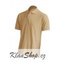 Pánská polokošile bez potisku JHK - Písková