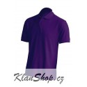 Pánská polokošile bez potisku JHK - Fialová