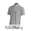 Pánská polokošile bez potisku JHK - Šedivá