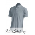 Pánská polokošile bez potisku JHK - Šedá