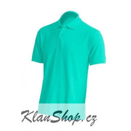 Pánská polokošile bez potisku JHK - Mátová