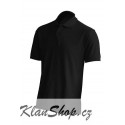 Pánská polokošile bez potisku JHK - Černá