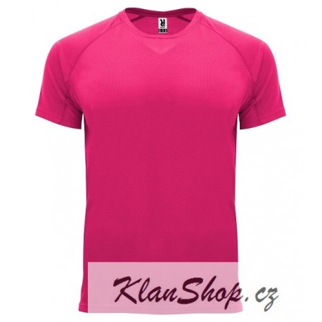 Pánské sportovní tričko bez potisku Roly - Růžové