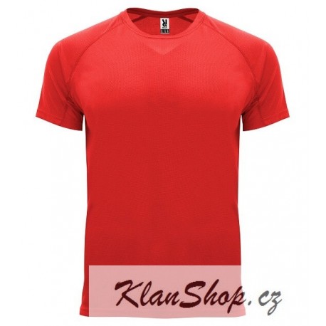 Pánské sportovní tričko bez potisku Roly - Červené