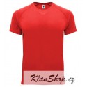 Pánské sportovní tričko bez potisku Roly - Červené