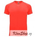 Pánské sportovní tričko bez potisku Roly - Korálové