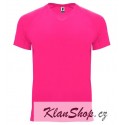 Pánské sportovní tričko bez potisku Roly - Růžové