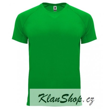 Pánské sportovní tričko bez potisku Roly - Tmavě zelené