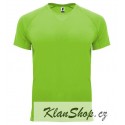 Pánské sportovní tričko bez potisku Roly - Limetkové