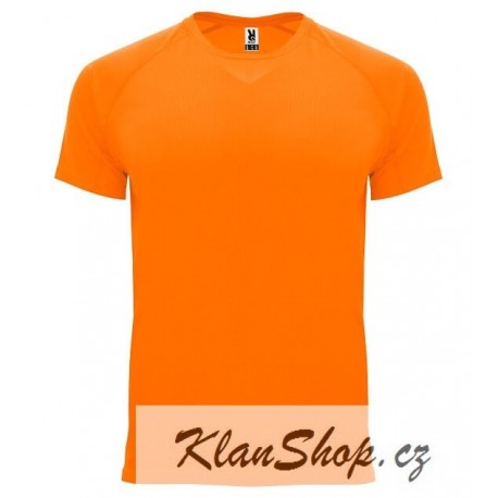 Pánské sportovní tričko bez potisku Roly - Oranžové