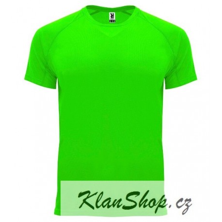 Pánské sportovní tričko bez potisku Roly - Zelené