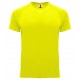 Pánské sportovní tričko bez potisku Roly - Žluté