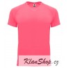 Pánské sportovní tričko bez potisku Roly - Růžové