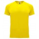 Pánské sportovní tričko bez potisku Roly - Žluté
