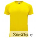 Pánské sportovní tričko bez potisku Roly - Žluté