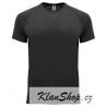 Pánské sportovní tričko bez potisku Roly - Černé