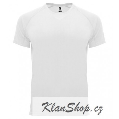 Pánské sportovní tričko bez potisku Roly - Bílé