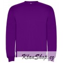 Pánská mikina bez potisku Roly - Fialová