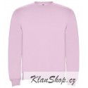 Pánská mikina bez potisku Roly - Světle růžová