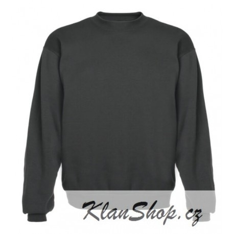 Pánská mikina bez potisku Roly - Tmavě šedá