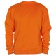 Pánská mikina bez potisku Roly - Oranžová