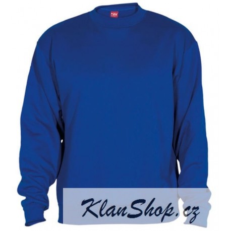 Pánská mikina bez potisku Roly - Královská modrá