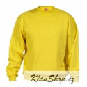 Pánská mikina bez potisku Roly - Žlutá