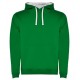 Pánská mikina s kapucí bez potisku - Zelená