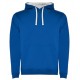 Pánská mikina s kapucí bez potisku - Modrá