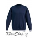 Dětská mikina bez potisku JHK - Tmavě modrá