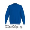 Dětská mikina bez potisku JHK - Královská modrá