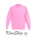 Dětská mikina bez potisku JHK - Růžová