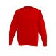 Dětská mikina bez potisku JHK - Červená
