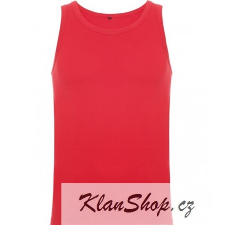 Pánské tílko bez potisku Roly - Červené