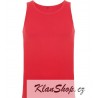 Pánské tílko bez potisku Roly - Červené