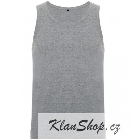Pánské tílko bez potisku Roly - Šedé