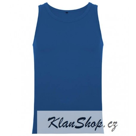 Pánské tílko bez potisku Roly - Modré