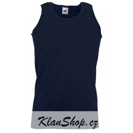 Pánské tílko bez potisku Fruit Of The Loom - Tmavě modré