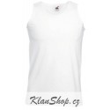 Pánské tílko bez potisku Fruit Of The Loom - Bílé