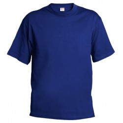 Pánské silnější tričko bez potisku - Modré