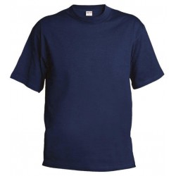 Pánské silnější tričko bez potisku - Tmavě modré
