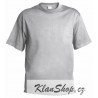 Pánské silnější tričko bez potisku - Šedé