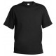 Pánské silnější tričko bez potisku - Černé