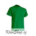 Pánské silnější tričko bez potisku - Zelené